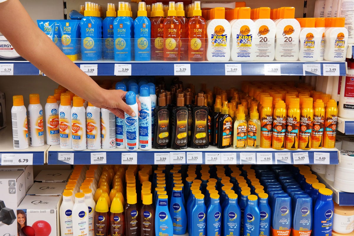 Sunscreen Recalls